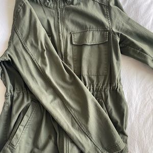 Woman beautiful army jacket from gap size large